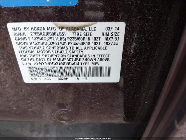 Honda Pilot Ex-l