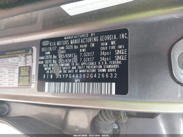 Kia Sorento 2.4l L