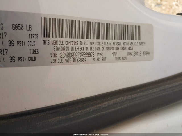 Dodge Grand Caravan Gt