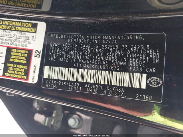 Toyota Camry Xle