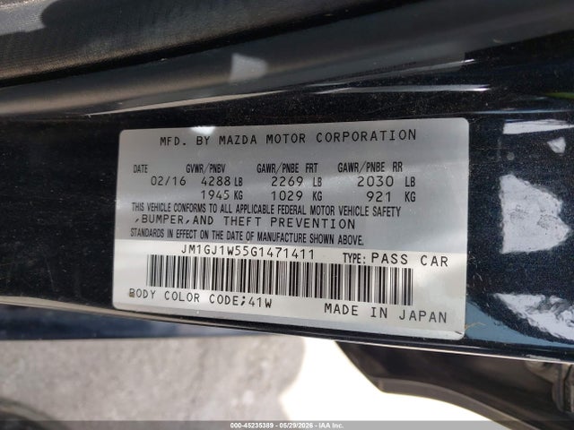 Mazda Mazda6 I Grand Touring