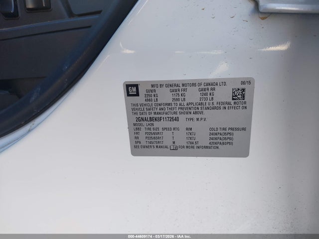 Chevrolet Equinox 1lt