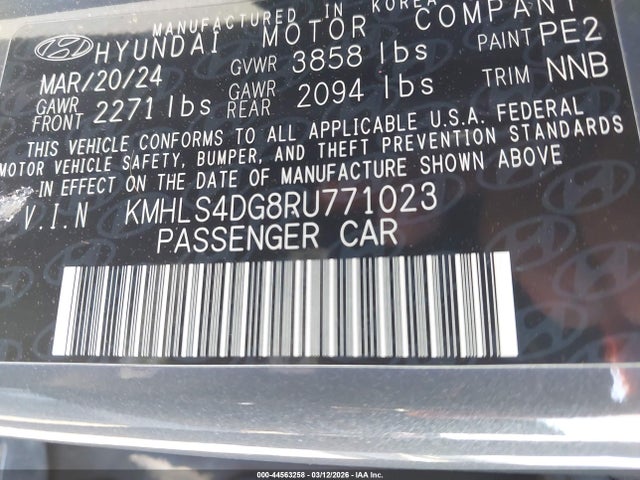 Hyundai ELANTRA Sel