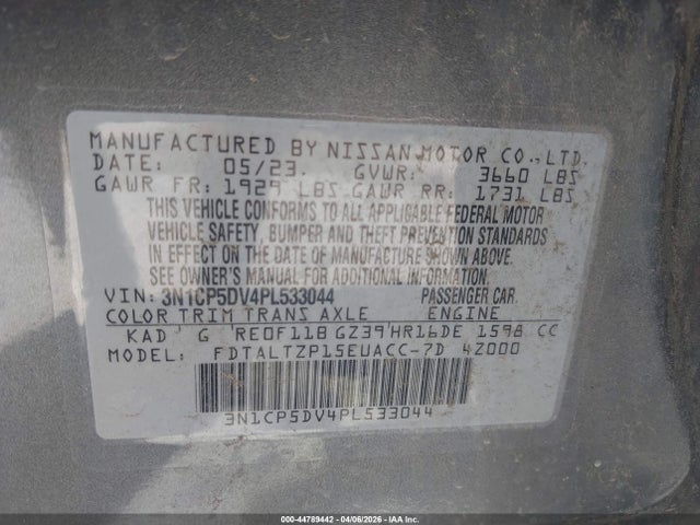 Nissan Kicks Sr Xtronic Cvt