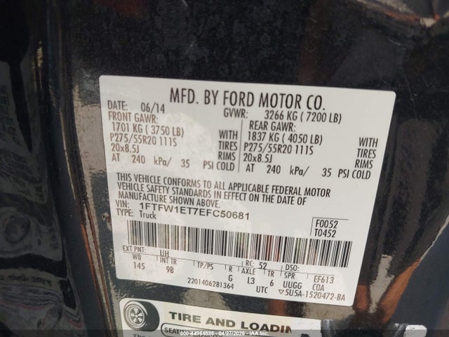 Ford F-150 Platinum