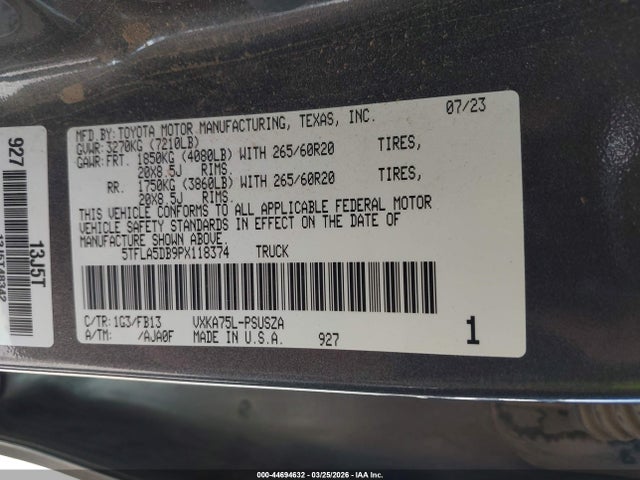 Toyota Tundra Sr5