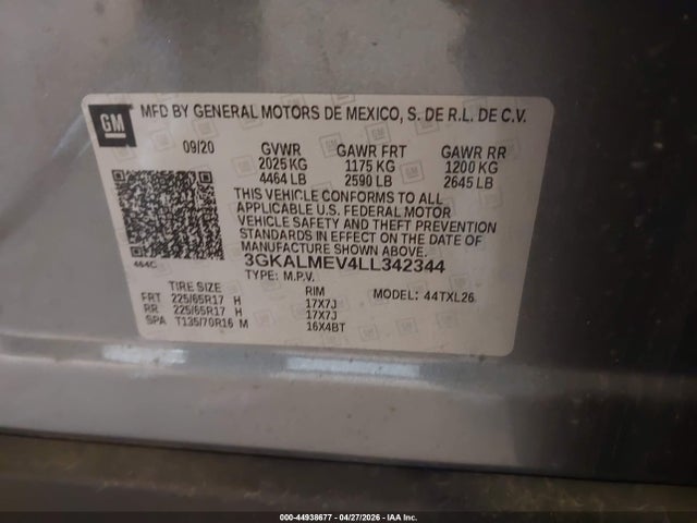 GMC Terrain Fwd Sle