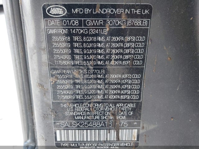 Land Rover Range Rover Sport Hse