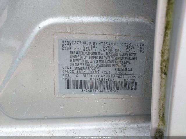 Nissan Sentra S