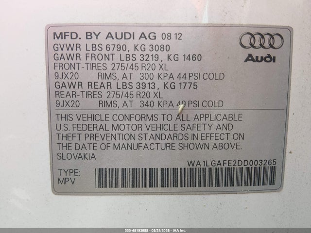 Audi Q7 3.0t Premium