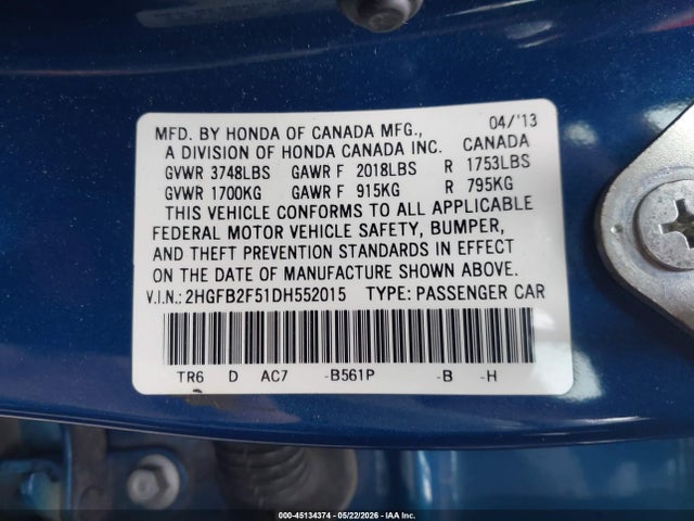 Honda Civic Lx