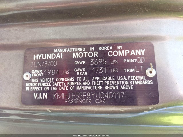 Hyundai ELANTRA Gls