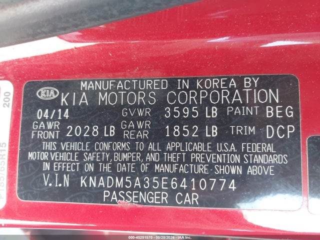 Kia Rio Lx