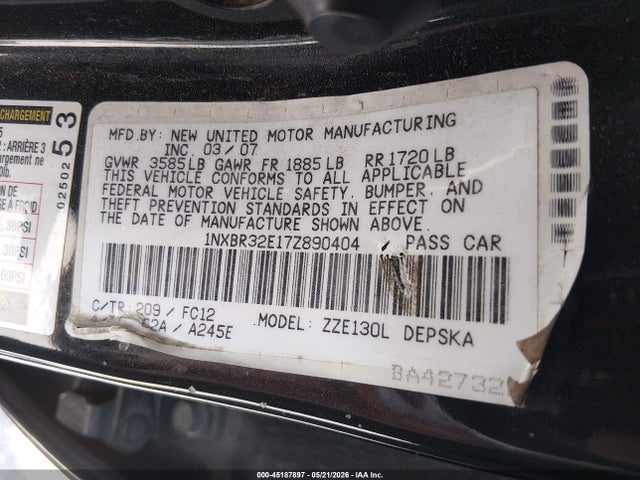 Toyota Corolla S