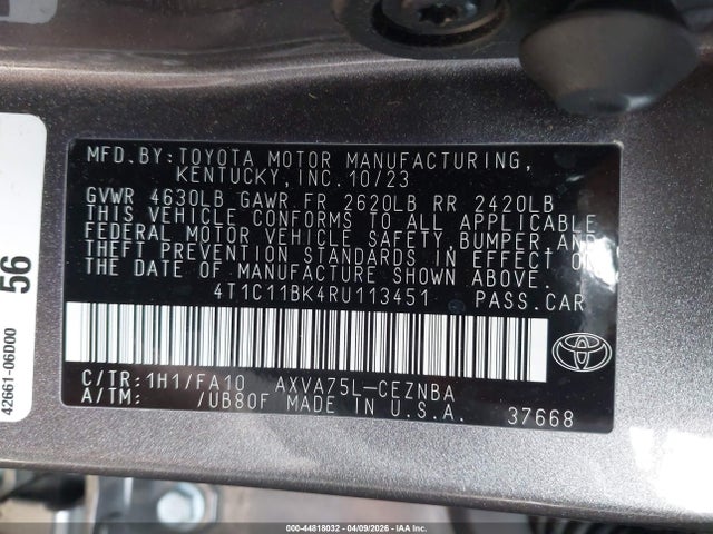 Toyota Camry Le