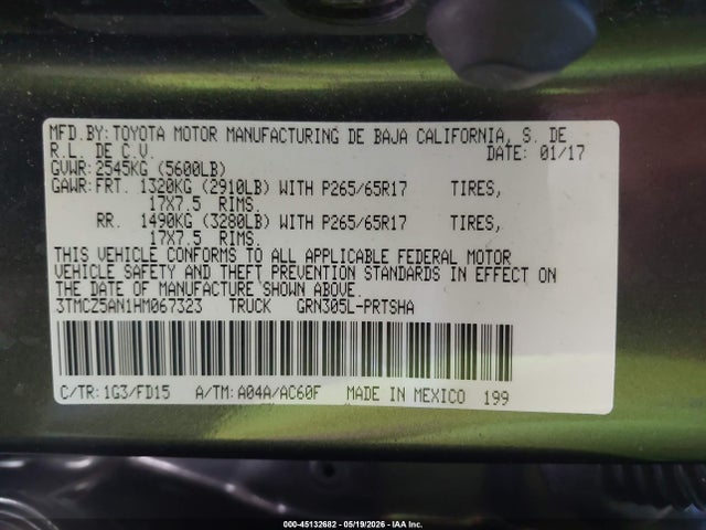 Toyota Tacoma Trd Sport