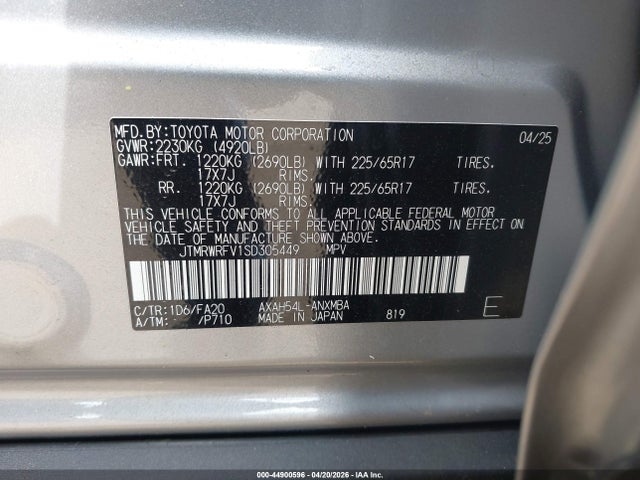 Toyota RAV4 Xle