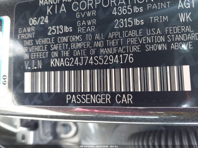 Kia K5 Lxs
