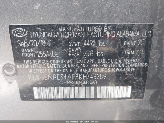 Hyundai SONATA Sport