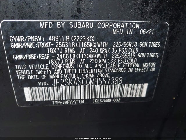 Subaru Forester Limited