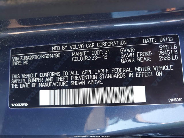 Volvo S60 T6 Momentum