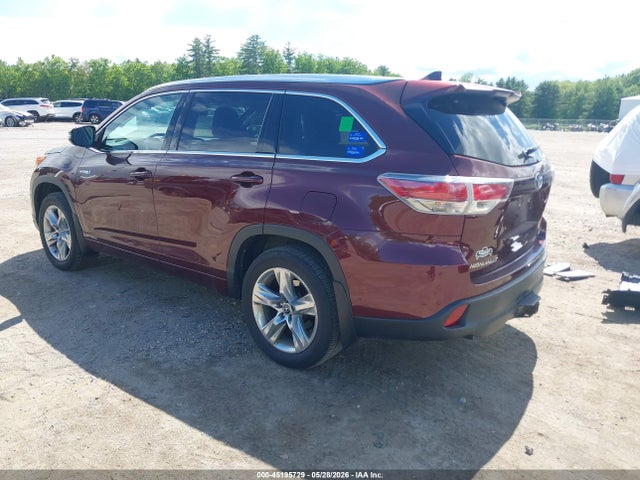 Toyota Highlander Limited Platinum V6