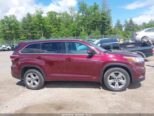 Toyota Highlander Limited Platinum V6