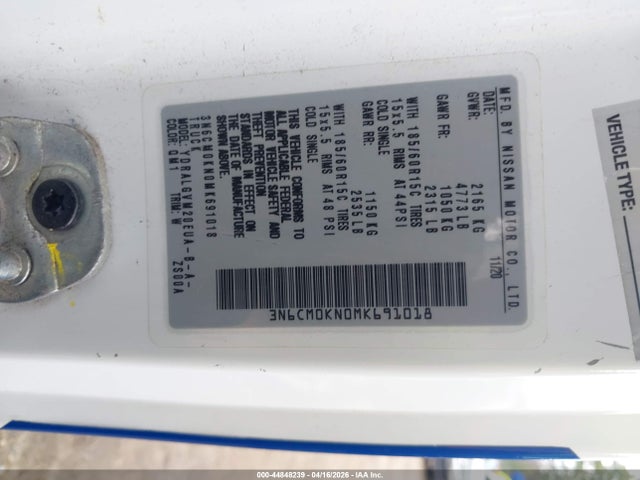 Nissan Nv Sv Xtronic Cvt