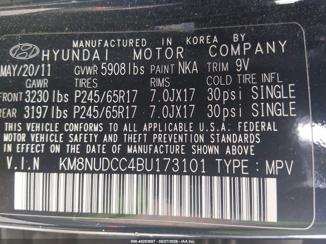 Hyundai Veracruz Gls