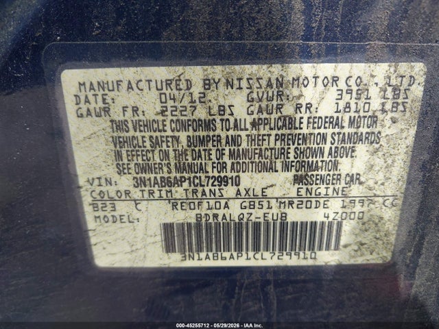 Nissan Sentra 2.0