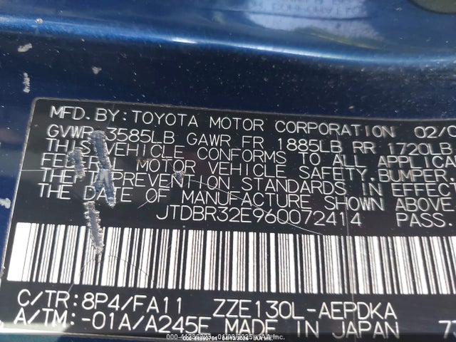 Toyota Corolla Ce