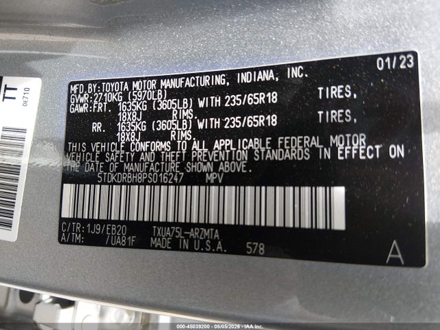 Toyota Highlander Xle