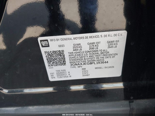 Chevrolet Equinox Lt