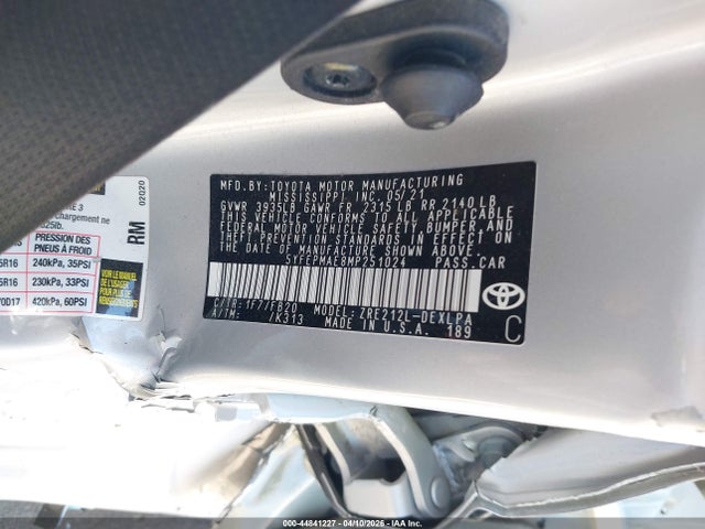 Toyota Corolla Le