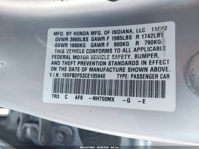 Honda Civic Lx