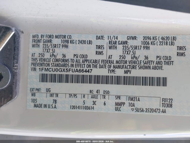 Ford Escape Se