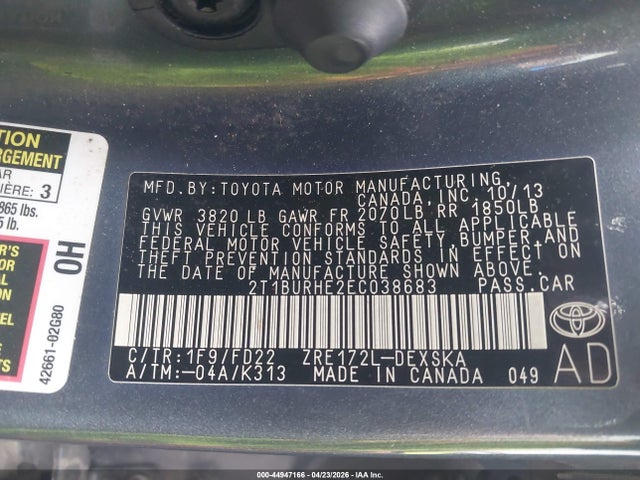 Toyota Corolla S Plus