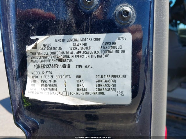 Chevrolet Tahoe Lt