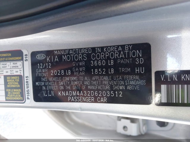 Kia Rio Lx