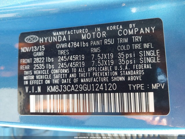 Hyundai TUCSON Limited