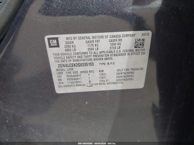 Chevrolet Equinox Lt