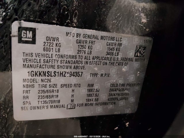 GMC Acadia Sle-2