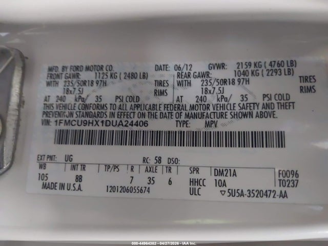Ford Escape Sel
