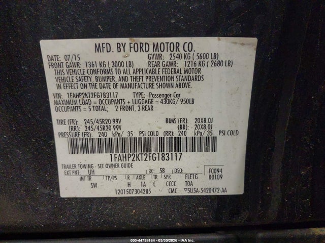 Ford Taurus Sho