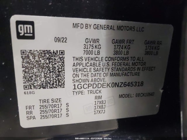 Chevrolet Silverado 1500 4wd  Standard Bed Lt