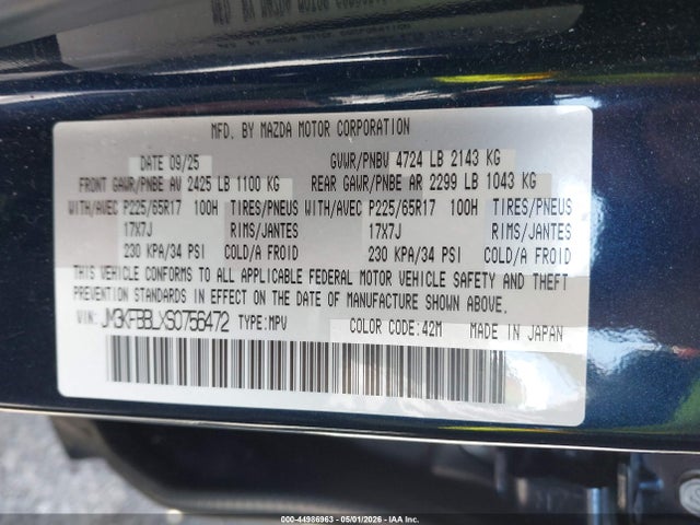 Mazda Cx 2.5 S Select