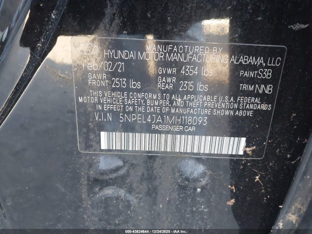 Hyundai SONATA Sel