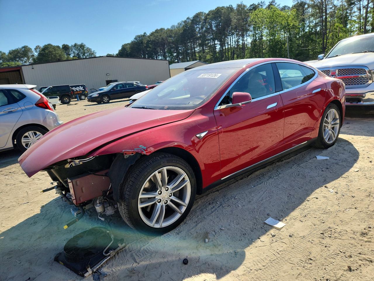 Salvage Tesla Model S Image
