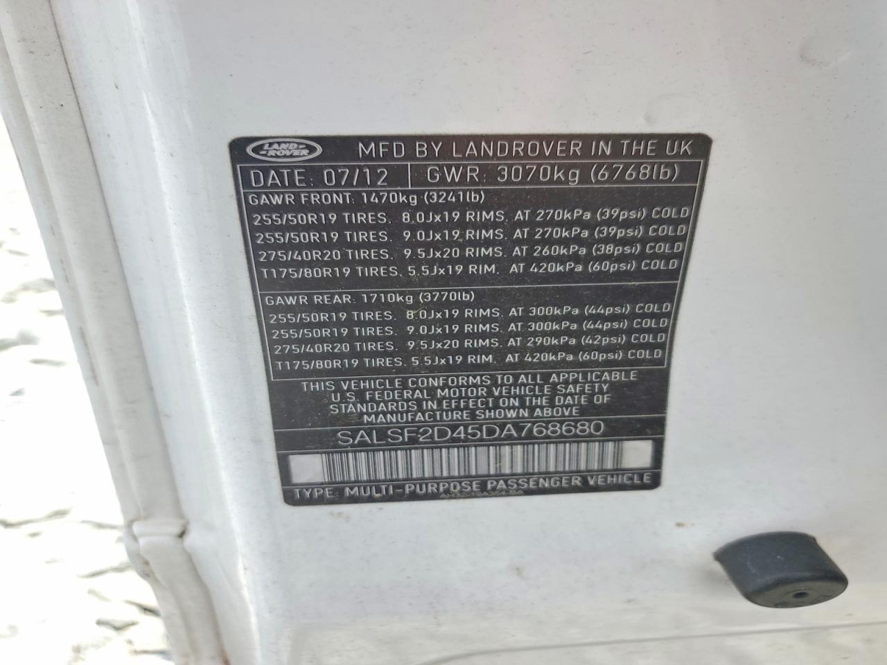 Land Rover Range Rover Hse