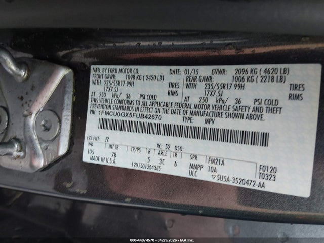 Ford Escape Se